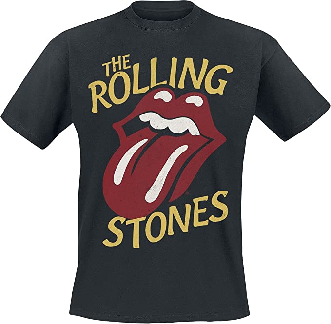 camiseta letrero rolling stones