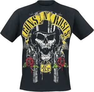 camisetas rockeras guns and roses