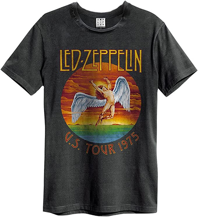 camiseta rock grupo led zeppellin